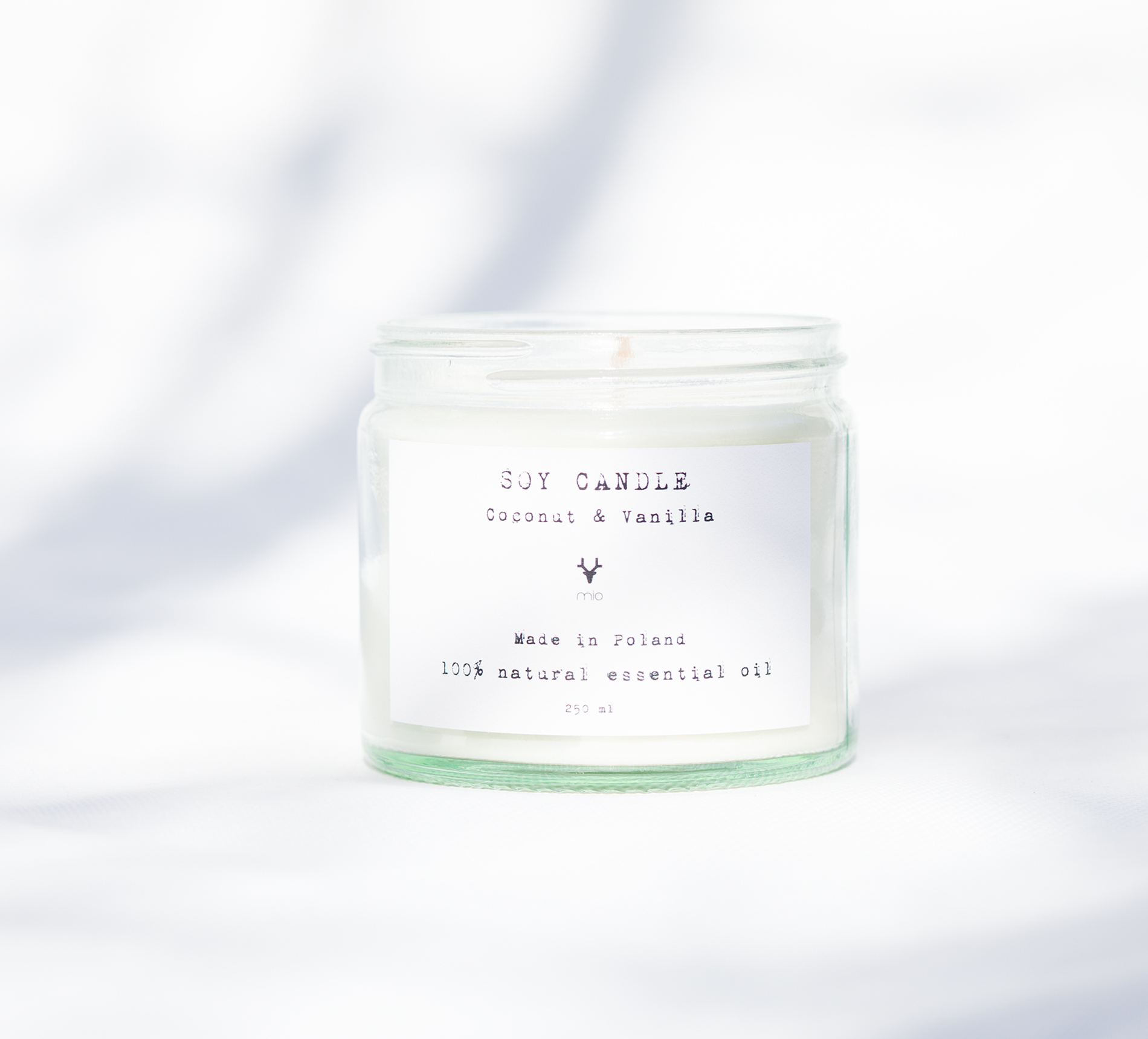 No6 MOOD COLLECTION Świeca sojowa Coconut&Vanilla