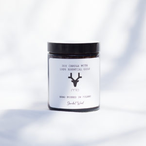 Świeca sojowa SANDAL WOOD