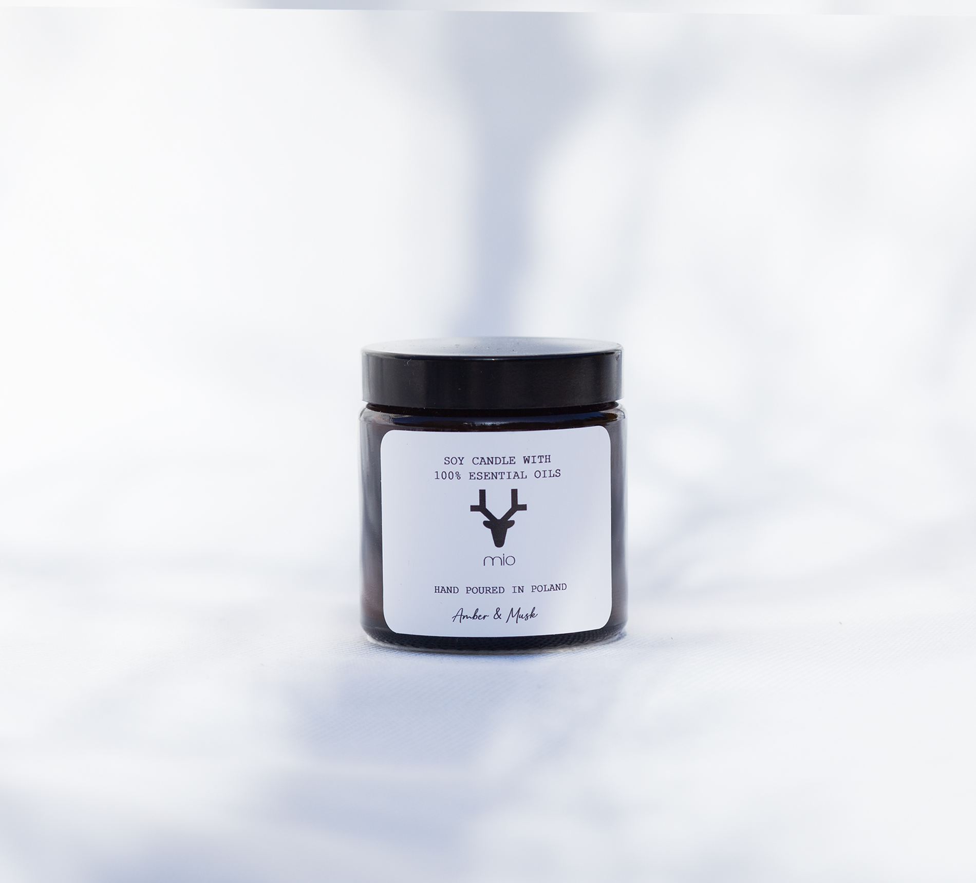 Świeca sojowa AMBER & MUSK - obrazek 4