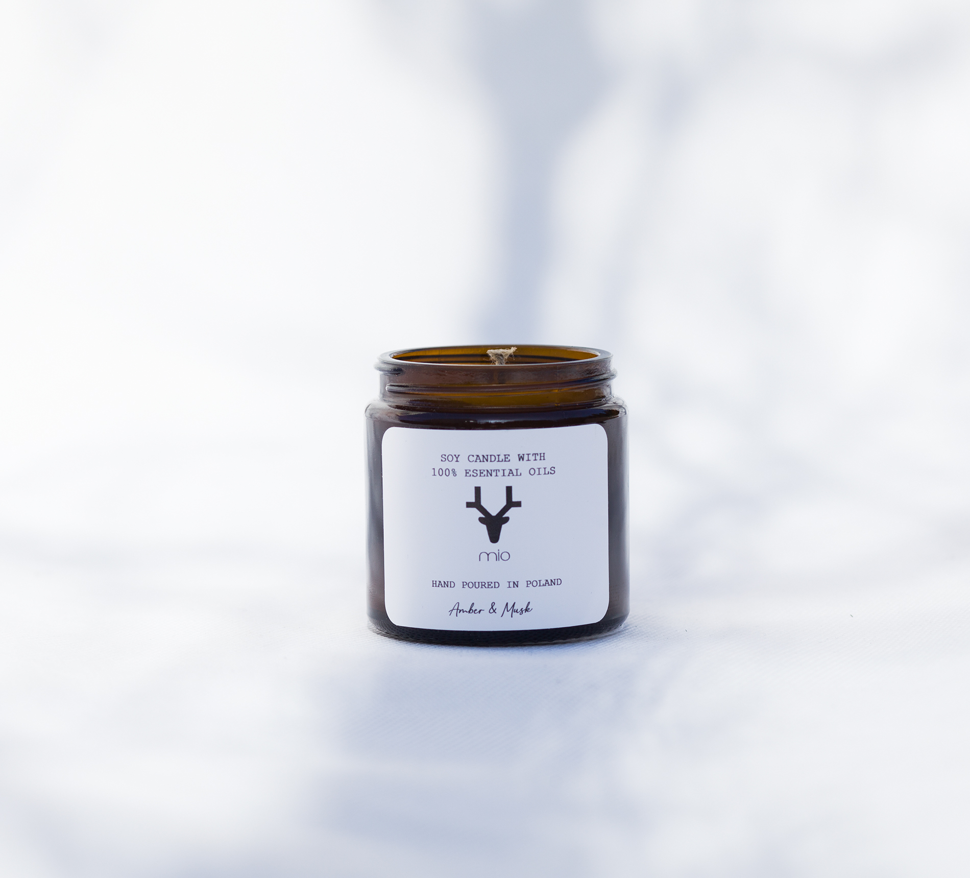 Świeca sojowa AMBER & MUSK - obrazek 5